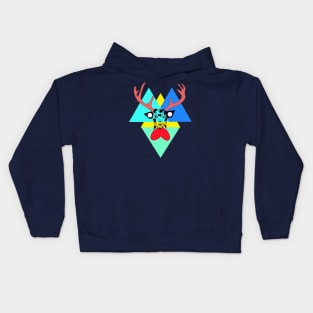 Deer and cow Kids Hoodie